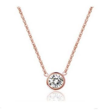 Circular Diamanté Necklace