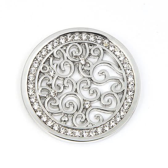 Diamanté & Swirls Disk
