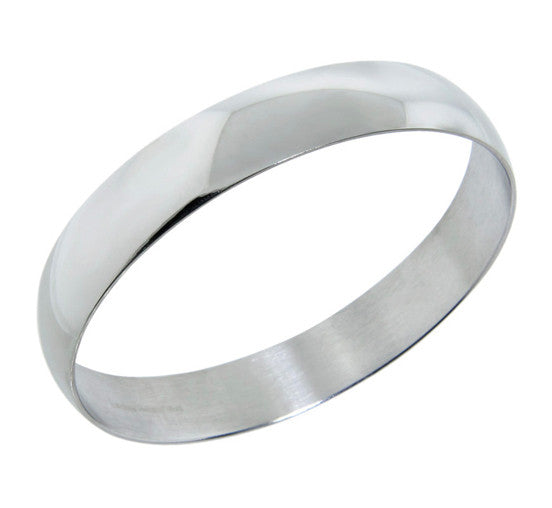 Beautiful Stainless Steel Silver Bangle