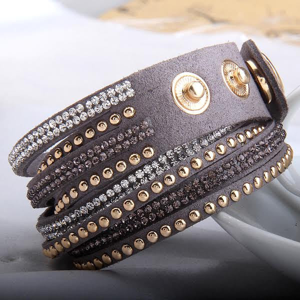 Authentic Fendi Tan Oval ID Selleria Double Wrap Leather Bracelet | Leather  bracelet, Double wrap, Fendi
