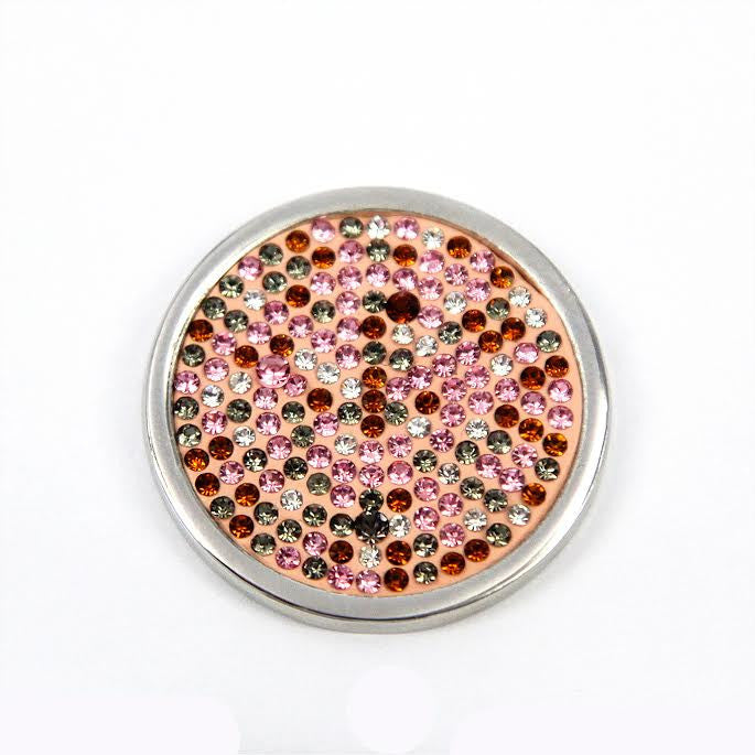Various Coloured Diamanté Disk